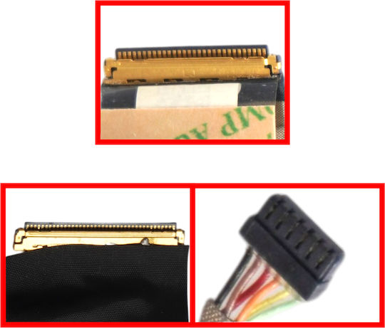 Screen Flex Cable for Laptop Asus F456ua F456ub F456uf F456uj F456uq F456ur F456uv X456uq1 Flex2077
