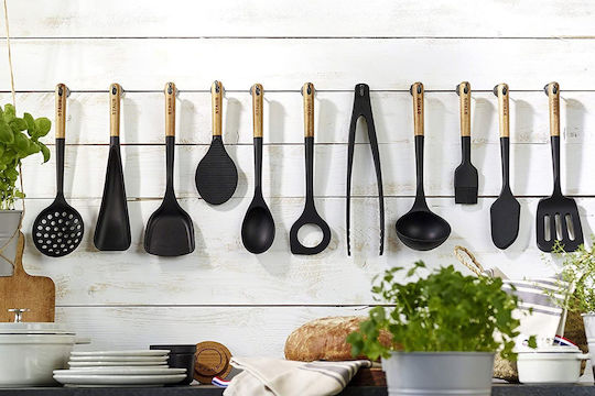 Staub Staub Küchenlöffel aus Silikon Schwarze 22cm