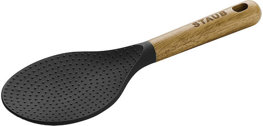 Staub Staub Küchenlöffel aus Silikon Schwarze 22cm