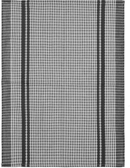 Tiseco Tiseco Küchentuch aus 100% Baumwolle in Schwarz Farbe 50x70cm 4 Stück