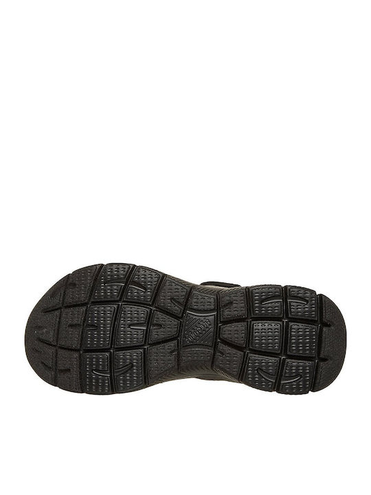 Summits Cute Mark Women's Flat Sandals Black