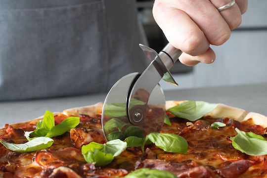 Kitchen Craft Ρόδα Πίτσας από Ανοξείδωτο Ατσάλι