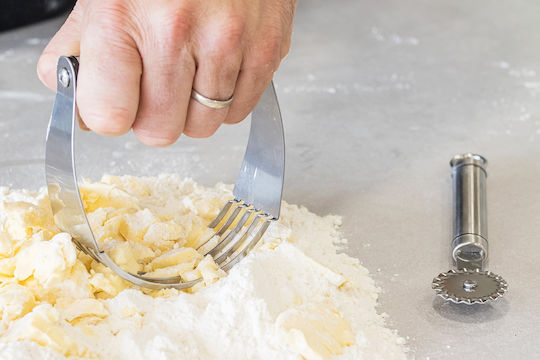 Kitchen Craft Ρόδα Ζύμης από Ανοξείδωτο Ατσάλι
