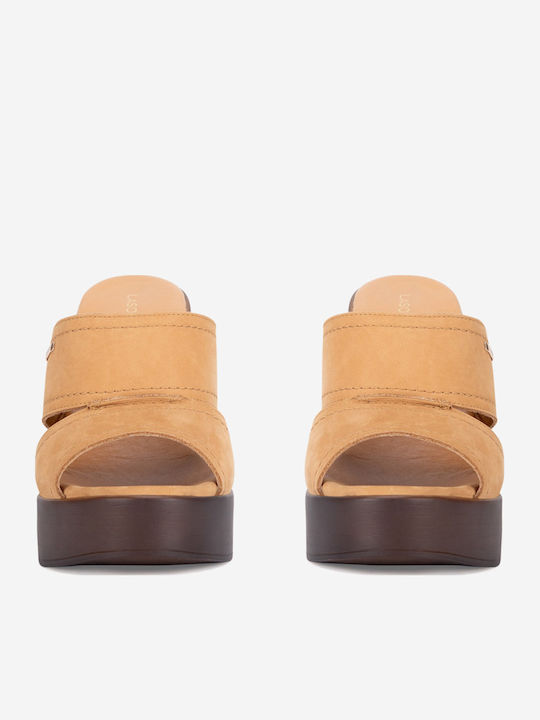 Pantofi Mules Dama Flat Maro Culoare Full Face