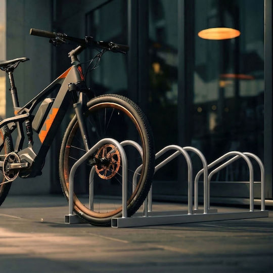 Relaxdays Bară De Parcare Pentru Biciclete Cu 2 Compartimente