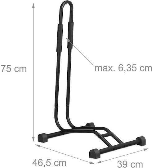 Relaxdays Bară De Parcare Pentru Biciclete