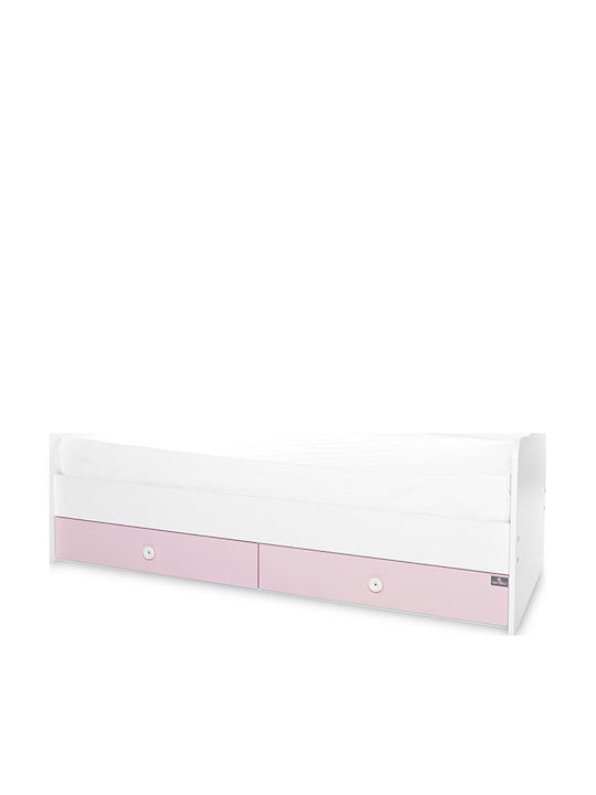 Lorelli Cabrio Babybett Trend Plus Rosa mit Matratze 70x160cm