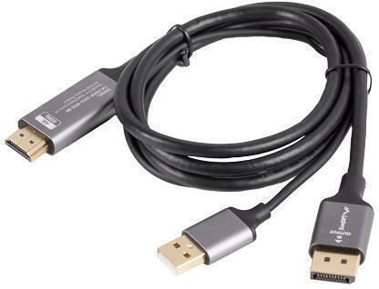 Lanberg Cable DisplayPort Male - 1m Black (KKL1KPBV0340)