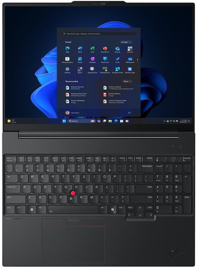 Lenovo ThinkPad E16 Gen 3 (Intel) 16" QHD+ 120Hz (Ultra 5-228V/32GB/512GB SSD/Fără Sistem de Operare) (Tastatură International English)