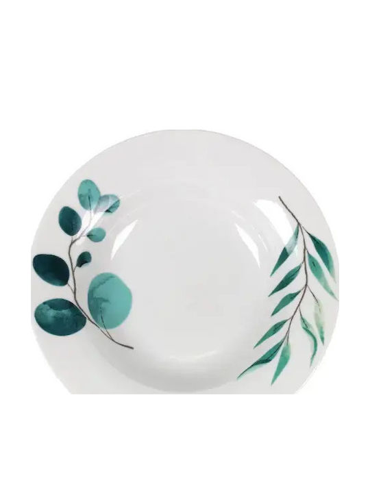 La Mediterranea White Ceramic Dinnerware Set 18pcs
