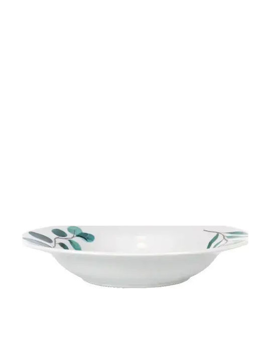 La Mediterranea White Ceramic Dinnerware Set 18pcs
