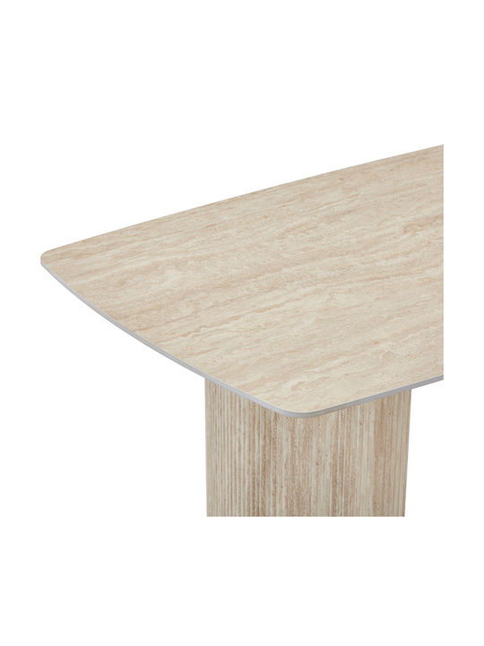 Loosir Дървена Трапезна Маса Sandstone 180x90x74см