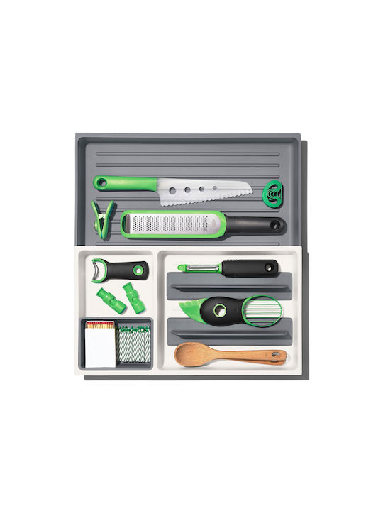 OXO Besteckeinsatz für Schubladen Kunststoff 41,5x25x6,3cm