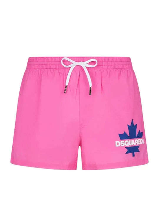 Μαγιό Boxer Dsquared2 Ροζ D7b5f5600-659