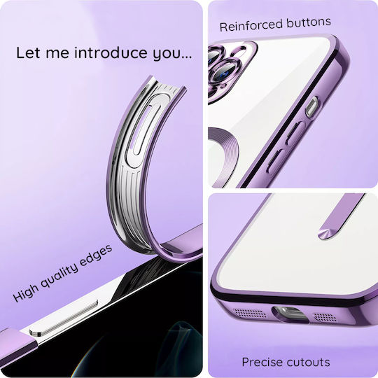 Techsuit Luxury Crystal Back Cover Σιλικόνης Μαύρο (Redmi Note 15 Pro+ / Poco M8 Pro)