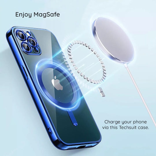 Techsuit Luxury Crystal Back Cover Σιλικόνης Μαύρο (Redmi Note 15 Pro+ / Poco M8 Pro)