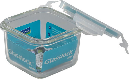 Glasslock Дохия За Храна Стъклено Синьо 210ml