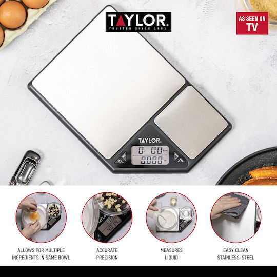 Taylor USA Digital Kitchen Scale Up To 5kg