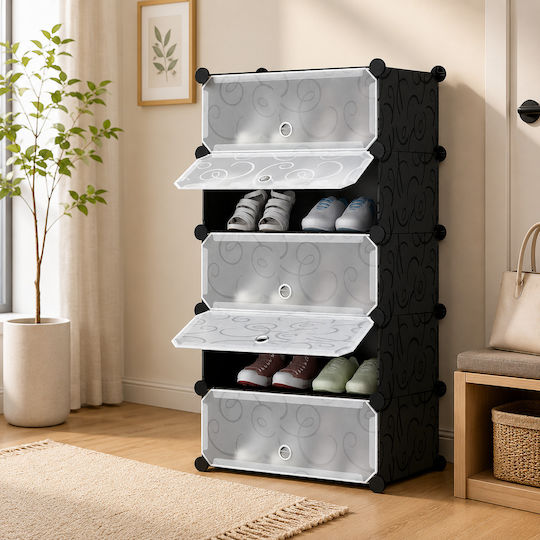 Husă din Plastic de Culoare Neagră 47x37x90cm Husă din Plastic de Culoare Neagră 47x37x90cm