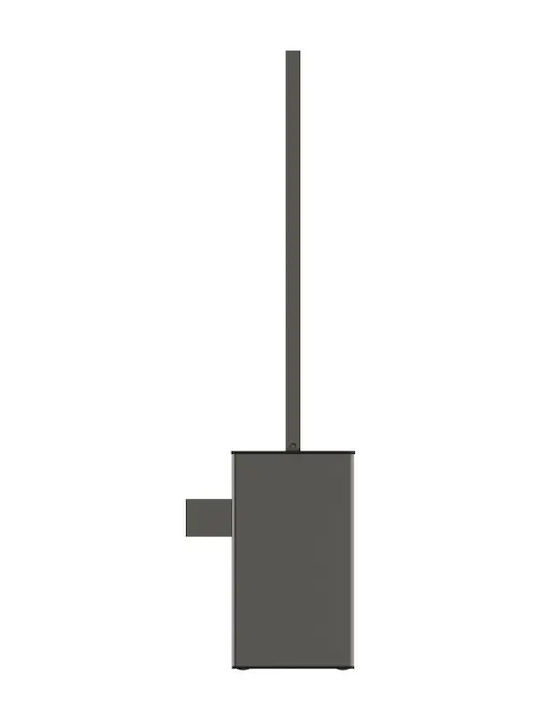 Ideal Standard Metallic Bathroom Toilet Brush Gray