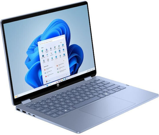 HP OmniBook 5 Flip 17.3 Zoll OLED Vollständige HD Touchscreen (Ultra 7-150U/16GB/1TB SSD/W11 Startseite) (Englisch (US) Tastatursprache)