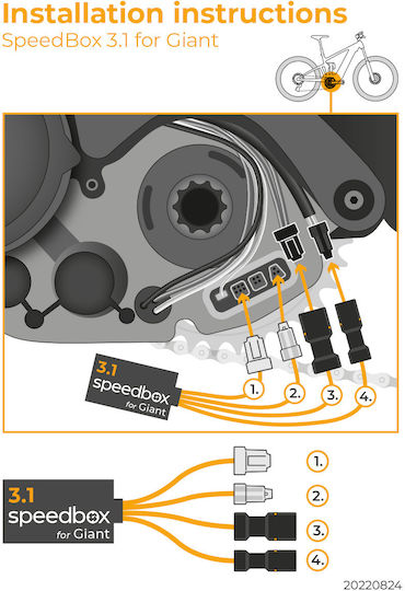 Speedbox 3.1 Bluetooth Giant Ridercontrol Go Motors E-bike Tuning