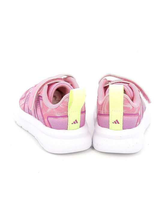Tensaur Run Kinder Sportschuhe Running mit Bügel- und Schleifenverschluss Rosa