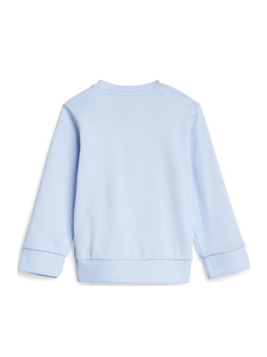 Παιδικό Σετ Φόρμας Light Blue/navy 2τμχ Essentials Big Logo French Terry