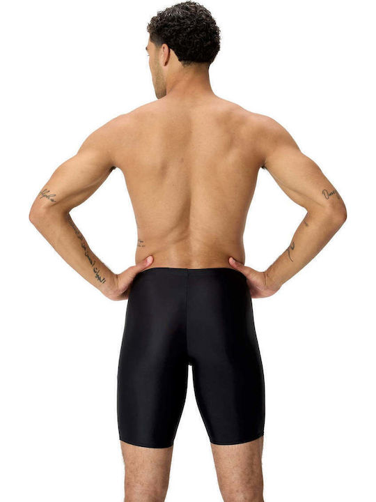 Speedo Medley Logo Αγωνιστικό Jammer Μαγιό Μαύρο
