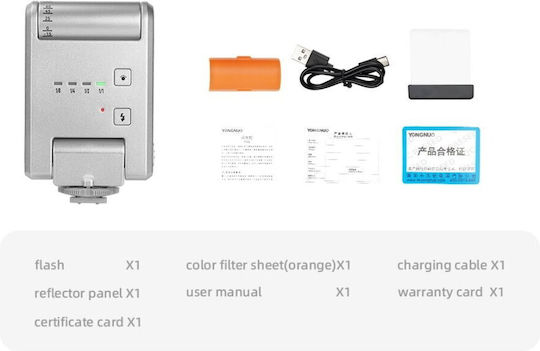 Yongnuo Mini Flash Yongnuo Yn6 Universal Usb-c Argintiu