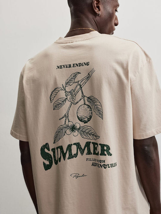 T-shirt Washed Cream PGDR-5080-389