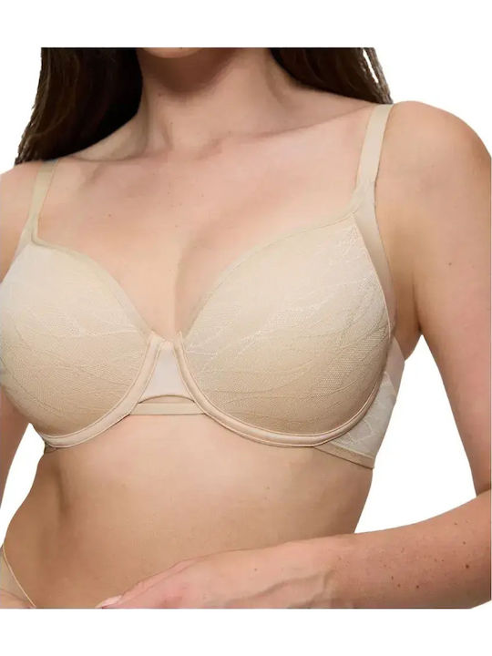 Airy Sensation WP Μπεζ Σουτιέν χωρίς Ενίσχυση με Μπανέλες