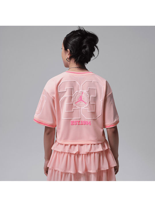 Jordan Crop Top Φούξια