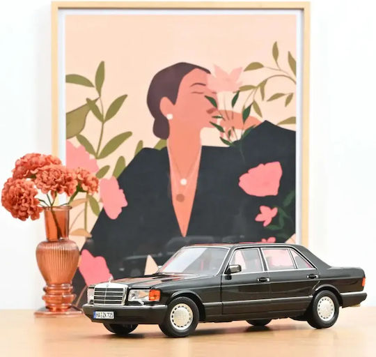 Μοντέλο Αυτοκινήτου Mercedes-benz 560 Sel 1991 Μαύρο 1:18 Norev