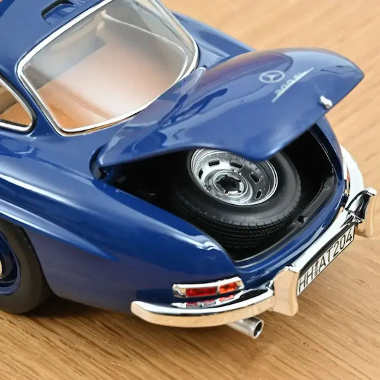 Model Mașină Mercedes-Benz 300 SL 1954 Albastru 1:18 Norev