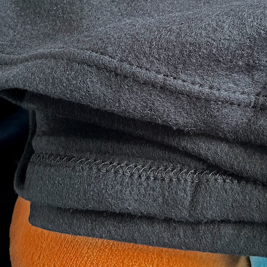 Κουβέρτα Fleece Μονή 150x200εκ. Black
