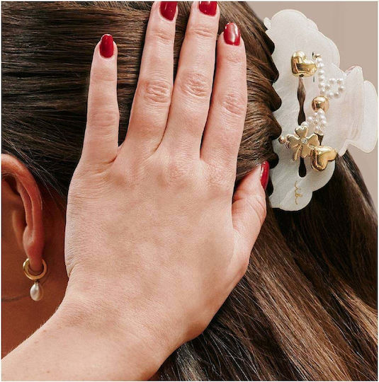 Invisibobble My Claw L Full Charms Κλάμερ Μεγάλου Μεγέθους 1 Τεμάχιο & Charms Διάφορα Σχέδια 5 Τεμάχια