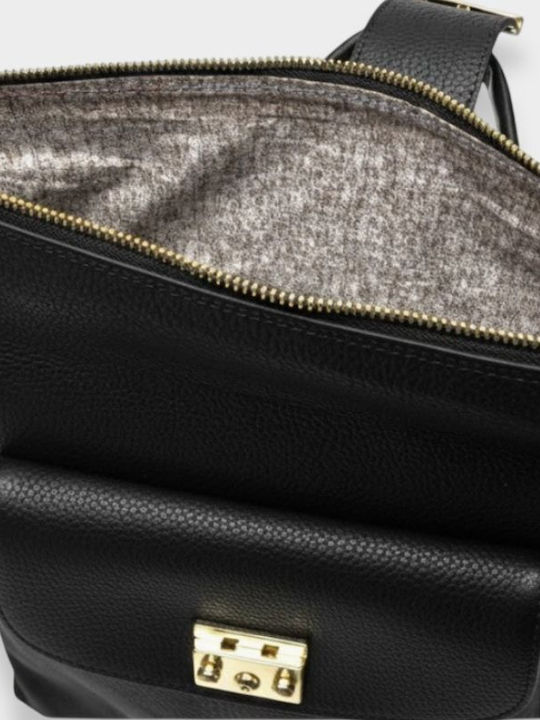 Geantă De Piele Pentru Dama Rucsac Negru