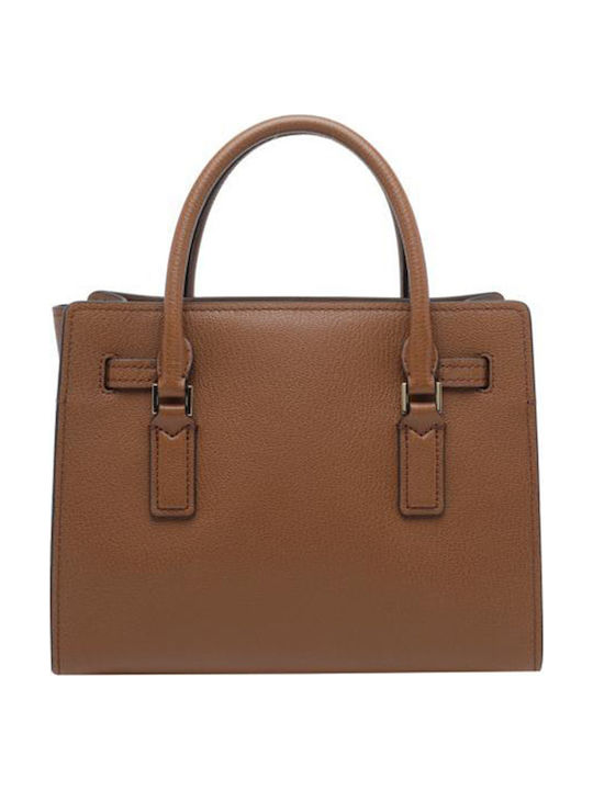 Michael Leather Women's Satchel Bag Brown