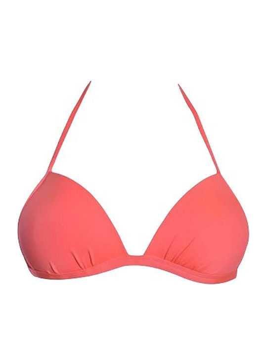 Bikini Triangle With Padding Coral