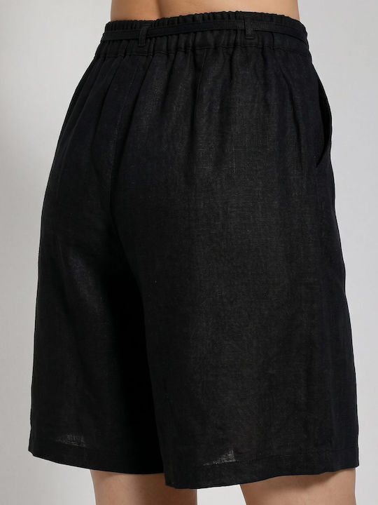 Damen Bermudas Schwarz
