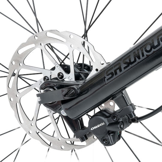 Author Mountain Bike 24" 2026 Negru cu Viteze