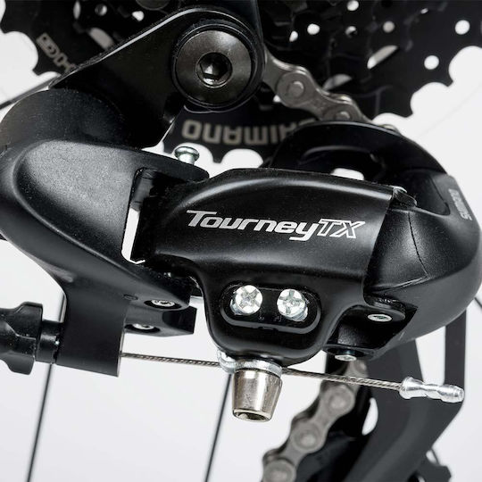 Author Mountain Bike 24" 2026 Alb cu Viteze și Frâne Hidraulice pe Disc