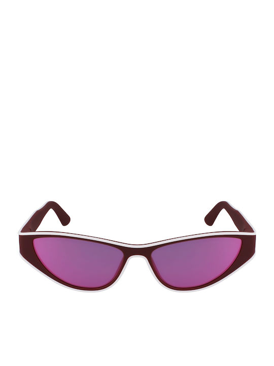 Longchamp Women Sunglasses With Red Frame And Red Lens