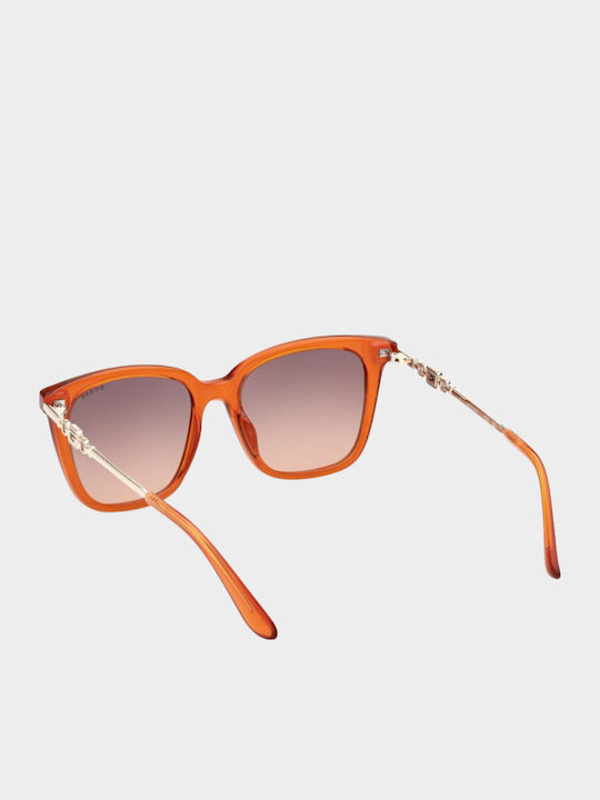 Guess Women's Sunglasses with Orange Frame and Orange Lens 1021500