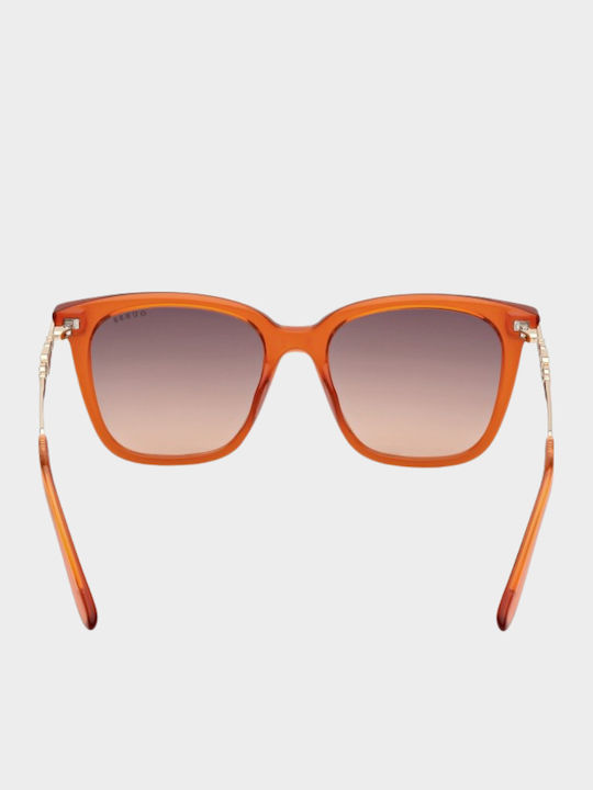 Guess Women's Sunglasses with Orange Frame and Orange Lens 1021500