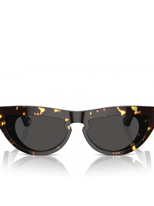 Burberry Ochelari De Soare Pentru Femei Cu Ramă Maro Din Plastic Și Lentile Gri BE4422 0687