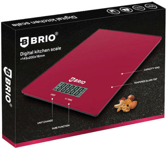 Brio Toys Дигитална Кухненска Везна Бордо