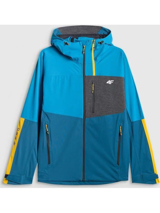 Membrane Зимно Яке Softshell Водоустойчиво и Ветроустойчиво Син
