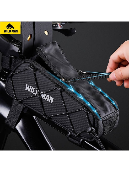 Wildman Gears Case Wildman Bicycle Frame Bag Black GX100